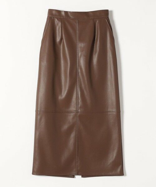 SHIPS / シップス ロング・マキシ丈スカート | SHIPS any: クロス ステッチ Iライン スカート | 詳細23