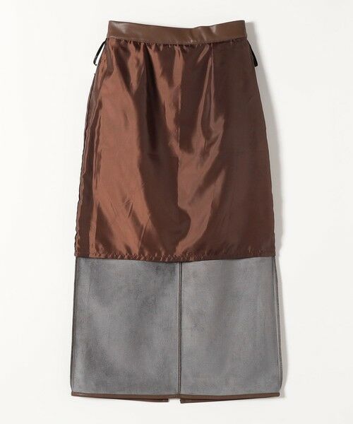 SHIPS / シップス ロング・マキシ丈スカート | SHIPS any: クロス ステッチ Iライン スカート | 詳細30