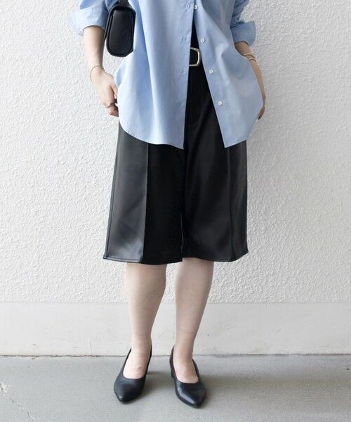 SHIPS / シップス ショート・ハーフ・半端丈パンツ | SHIPS any: センター ピンタックライン ハーフパンツ | 詳細4