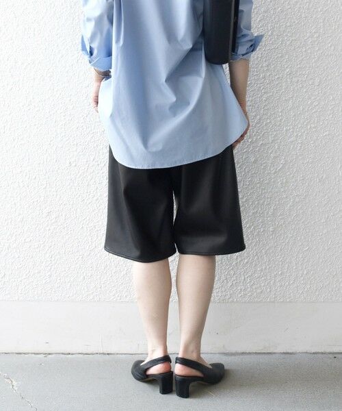 SHIPS / シップス ショート・ハーフ・半端丈パンツ | SHIPS any: センター ピンタックライン ハーフパンツ | 詳細7