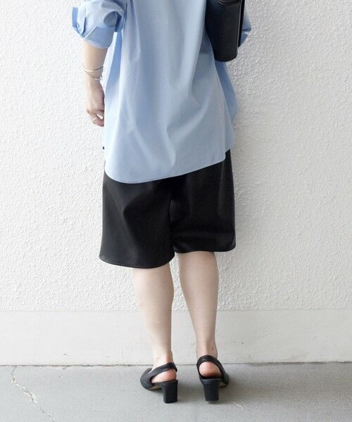 SHIPS / シップス ショート・ハーフ・半端丈パンツ | SHIPS any: センター ピンタックライン ハーフパンツ | 詳細8