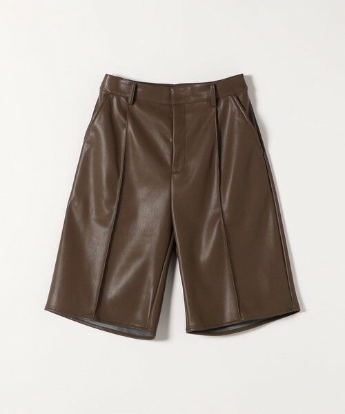 SHIPS / シップス ショート・ハーフ・半端丈パンツ | SHIPS any: センター ピンタックライン ハーフパンツ | 詳細23