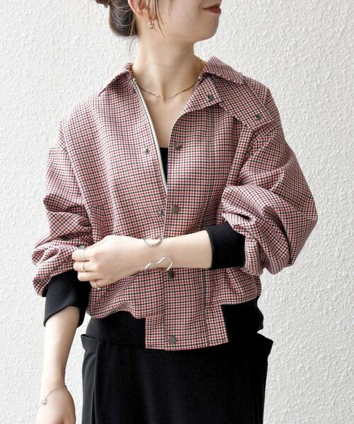 SHIPS / シップス ブルゾン | SHIPS any: ガンクラブ チェック ハンティング ブルゾン | 詳細3