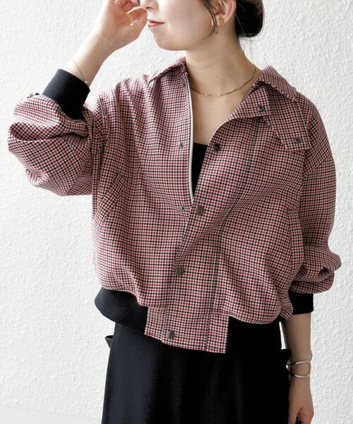 SHIPS / シップス ブルゾン | SHIPS any: ガンクラブ チェック ハンティング ブルゾン | 詳細4