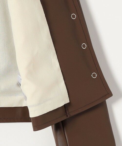 SHIPS / シップス ノーカラージャケット | SHIPS any: コンパクト ドット スナップ カーディガン ジャケット | 詳細28