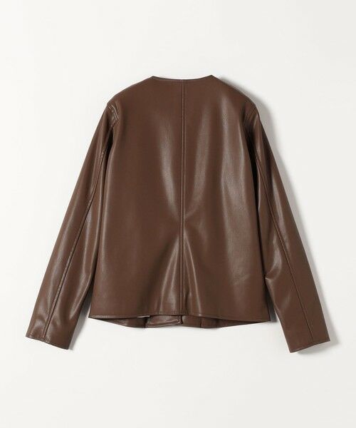 SHIPS / シップス ノーカラージャケット | SHIPS any: コンパクト ドット スナップ カーディガン ジャケット | 詳細29