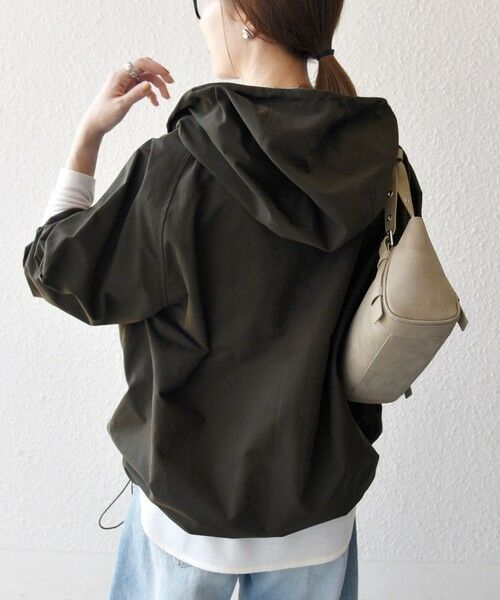 SHIPS / シップス ブルゾン | SHIPS any: ハーフジップ ビッグ アノラック パーカー | 詳細6