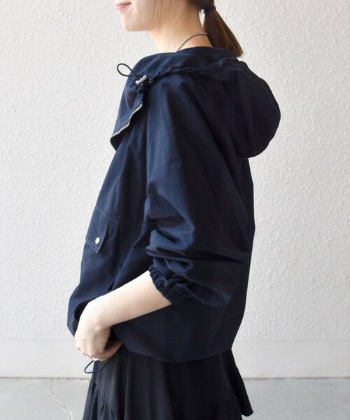 SHIPS / シップス ブルゾン | SHIPS any: ハーフジップ ビッグ アノラック パーカー | 詳細18