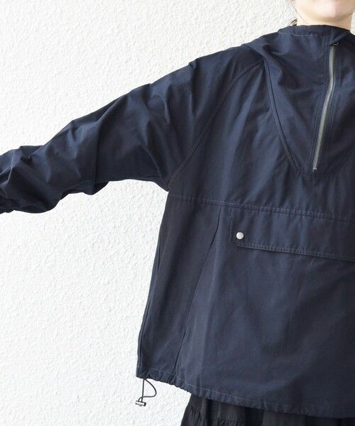 SHIPS / シップス ブルゾン | SHIPS any: ハーフジップ ビッグ アノラック パーカー | 詳細24