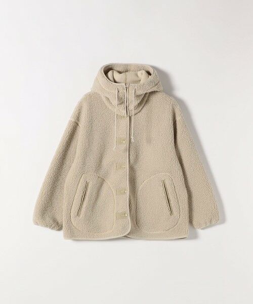 SHIPS / シップス ブルゾン | 《追加予約》SHIPS any:〈洗濯機可能〉ボア フリース 2WAY フーディー ブルゾン | 詳細21