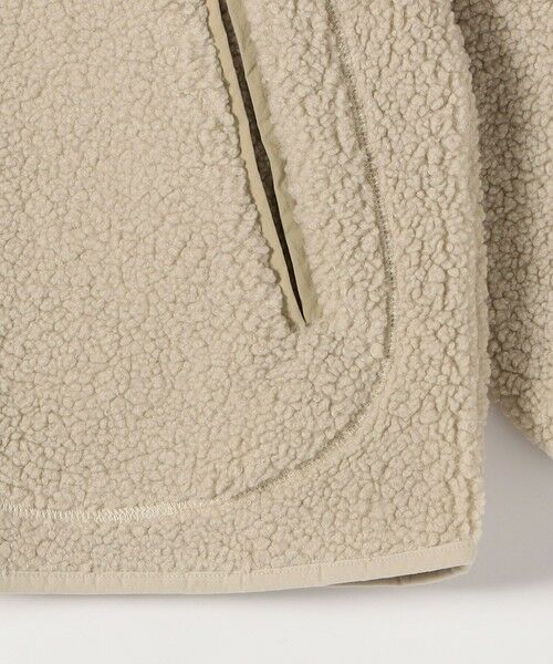 SHIPS / シップス ブルゾン | 《追加予約》SHIPS any:〈洗濯機可能〉ボア フリース 2WAY フーディー ブルゾン | 詳細24