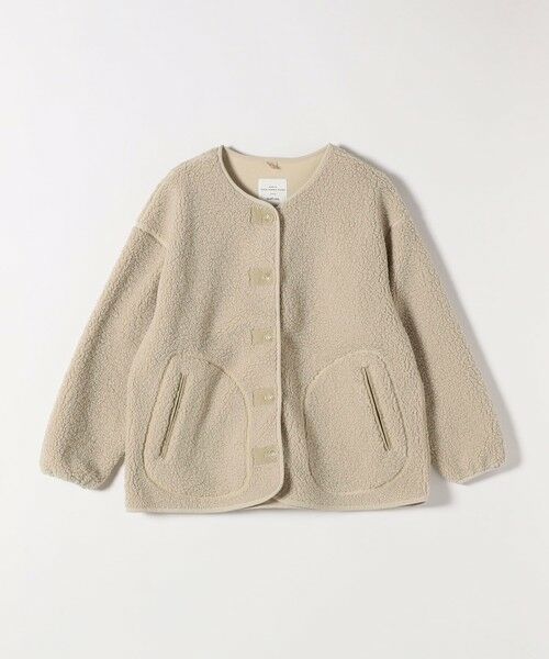 SHIPS / シップス ブルゾン | 《追加予約》SHIPS any:〈洗濯機可能〉ボア フリース 2WAY フーディー ブルゾン | 詳細28