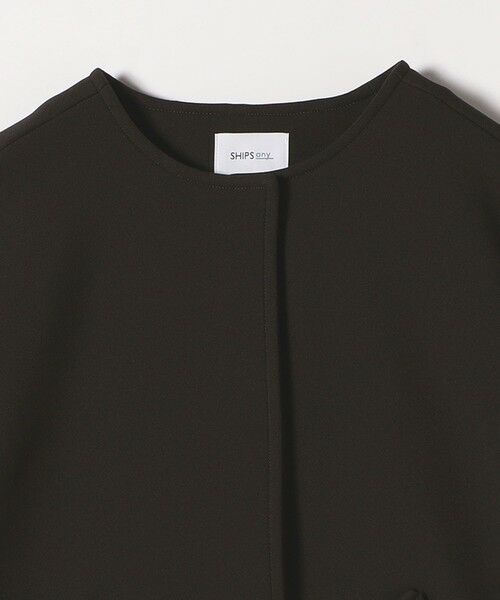 SHIPS / シップス ブルゾン | SHIPS any:〈洗濯機可能〉ダンボール ノーカラー コンパクト ブルゾン | 詳細28