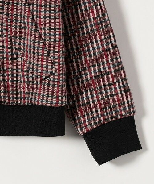 SHIPS / シップス ブルゾン | SHIPS any: キルティング チェック バーシティ ブルゾン | 詳細10