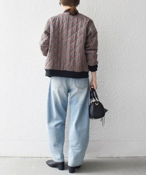 SHIPS / シップス ブルゾン | SHIPS any: キルティング チェック バーシティ ブルゾン | 詳細2