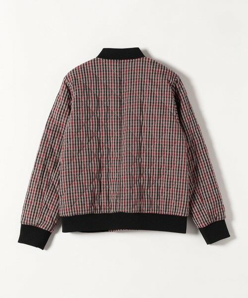 SHIPS / シップス ブルゾン | SHIPS any: キルティング チェック バーシティ ブルゾン | 詳細12