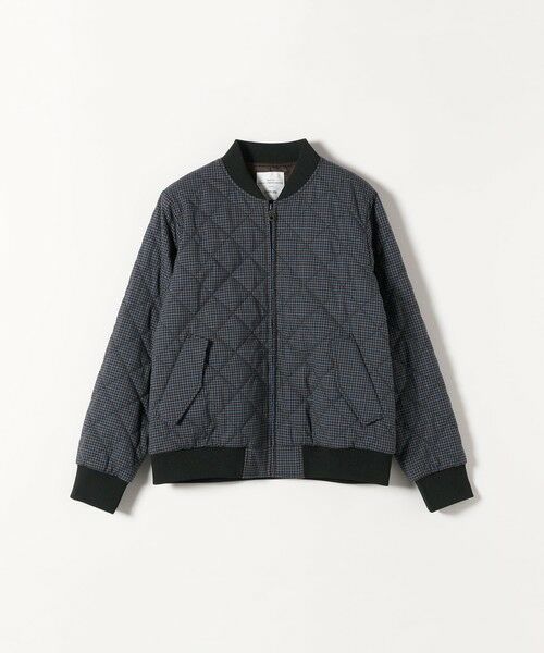 SHIPS / シップス ブルゾン | SHIPS any: キルティング チェック バーシティ ブルゾン | 詳細25