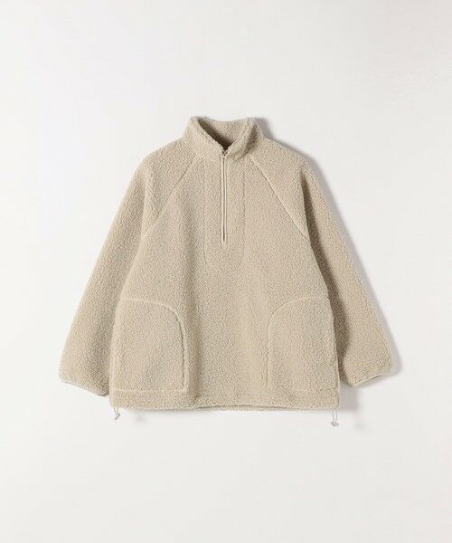 SHIPS / シップス カットソー | 《一部追加予約》SHIPS any:〈洗濯機可能〉ボア フリース ハーフジップ プルオーバー | 詳細17