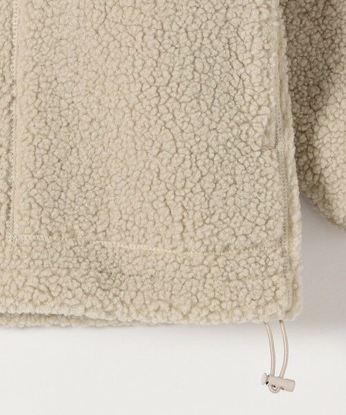 SHIPS / シップス カットソー | 《一部追加予約》SHIPS any:〈洗濯機可能〉ボア フリース ハーフジップ プルオーバー | 詳細19