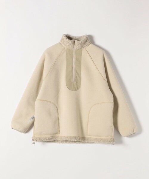 SHIPS / シップス カットソー | 《一部追加予約》SHIPS any:〈洗濯機可能〉ボア フリース ハーフジップ プルオーバー | 詳細22
