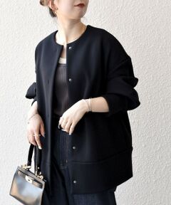 レディース ノーカラージャケット（条件：予約商品