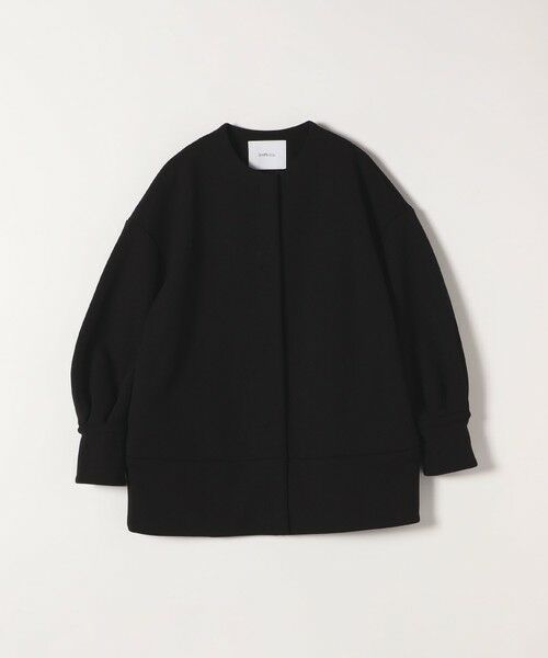SHIPS / シップス ノーカラージャケット | 【WEB限定】SHIPS any:〈洗濯機可能〉ダンボール コクーン ノーカラー コート | 詳細12