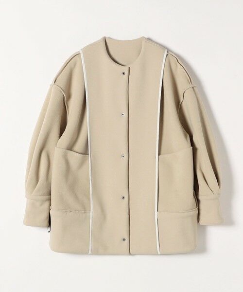 サージノーカラーコート WEB限定】SHIPS any:〈洗濯機可能〉ダンボール コクーン ノー