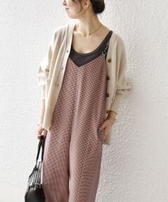 SHIPS / シップス サロペット・オールインワン | SHIPS any:〈洗濯機可能〉ガンクラブ チェック サロペット パンツ