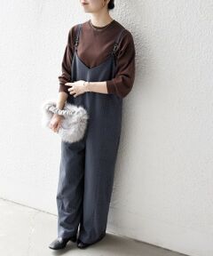 SHIPS / シップス サロペット・オールインワン | SHIPS any:〈洗濯機可能〉ガンクラブ チェック サロペット パンツ