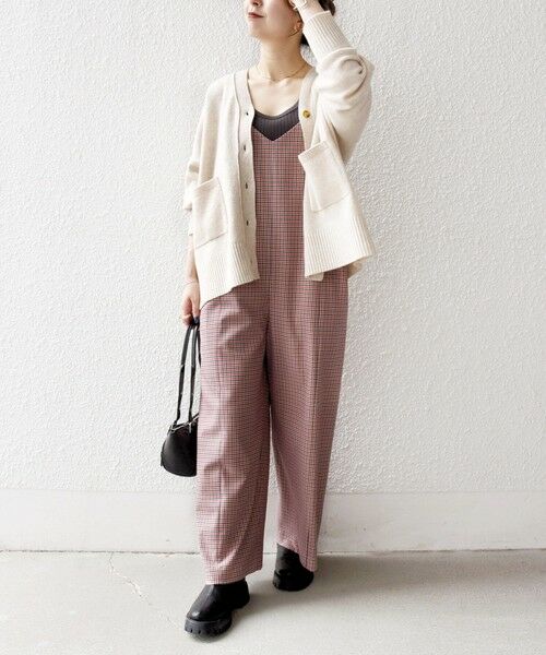 SHIPS / シップス サロペット・オールインワン | SHIPS any:〈洗濯機可能〉ガンクラブ チェック サロペット パンツ | 詳細10