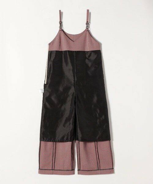SHIPS / シップス サロペット・オールインワン | SHIPS any:〈洗濯機可能〉ガンクラブ チェック サロペット パンツ | 詳細18
