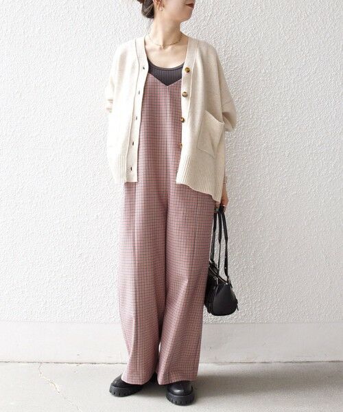 SHIPS / シップス サロペット・オールインワン | SHIPS any:〈洗濯機可能〉ガンクラブ チェック サロペット パンツ | 詳細8