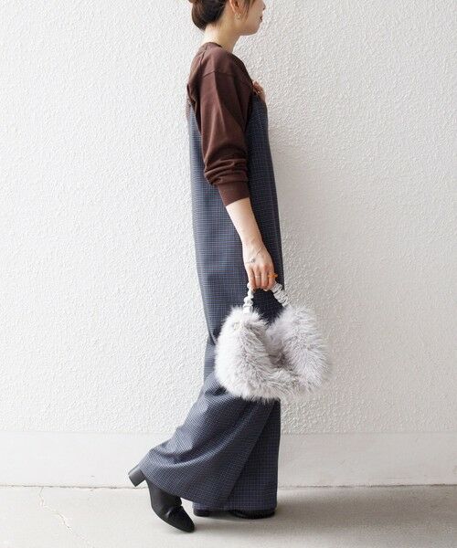 SHIPS / シップス サロペット・オールインワン | SHIPS any:〈洗濯機可能〉ガンクラブ チェック サロペット パンツ | 詳細24