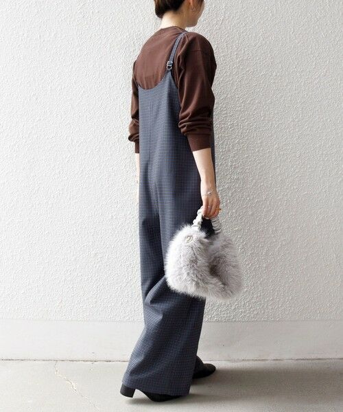 SHIPS / シップス サロペット・オールインワン | SHIPS any:〈洗濯機可能〉ガンクラブ チェック サロペット パンツ | 詳細25
