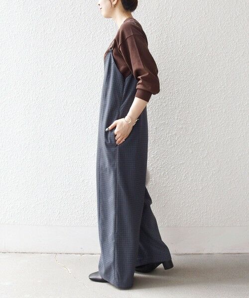SHIPS / シップス サロペット・オールインワン | SHIPS any:〈洗濯機可能〉ガンクラブ チェック サロペット パンツ | 詳細27