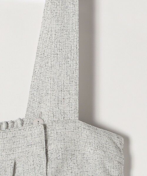 SHIPS / シップス サロペット・オールインワン | SHIPS any:〈洗濯機可能〉ツイード ライク サロペット［NAVY BLUE］ | 詳細11