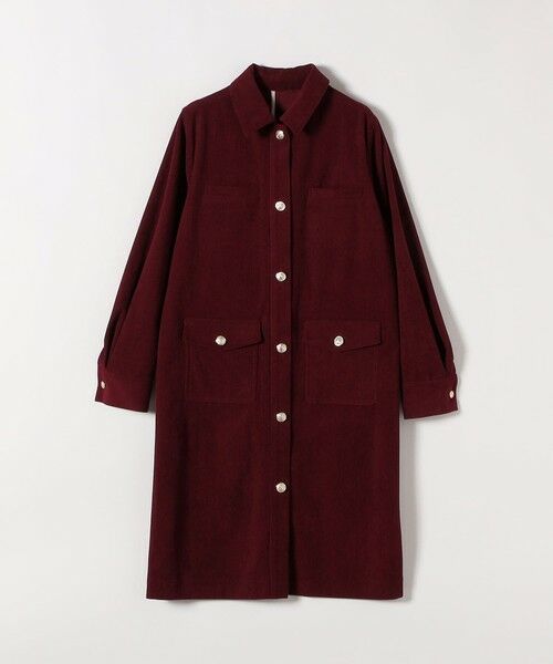 SHIPS / シップス ミニ丈・ひざ丈ワンピース | SHIPS any:〈手洗い可能〉コーデュロイ シャツ ジャケット ワンピース | 詳細8