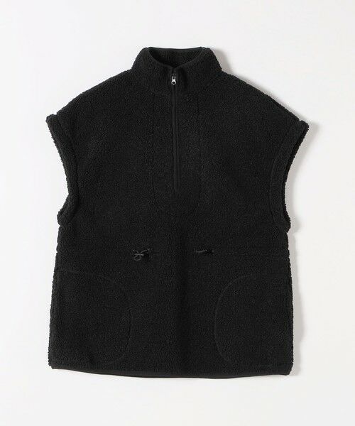 SHIPS / シップス ダウンジャケット・ベスト | SHIPS any:〈洗濯機可能〉ボア フリース スタンド ベスト | 詳細12