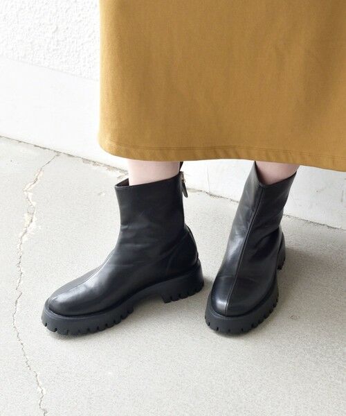 SHIPS for women/シップスウィメン SHIPS any: プラットフォーム ショート ブーツ ブラック 36 SHIPS for women/シップスウィメン SHIPS any: プラットフォーム ショート ブーツ ブラック 36