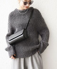 SHIPS / シップス ニット・セーター | SHIPS any:〈手洗い可能〉ロービング ルーズ ニット プルオーバー