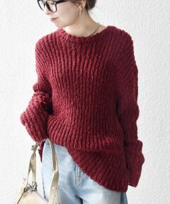 SHIPS / シップス ニット・セーター | SHIPS any:〈手洗い可能〉ロービング ルーズ ニット プルオーバー