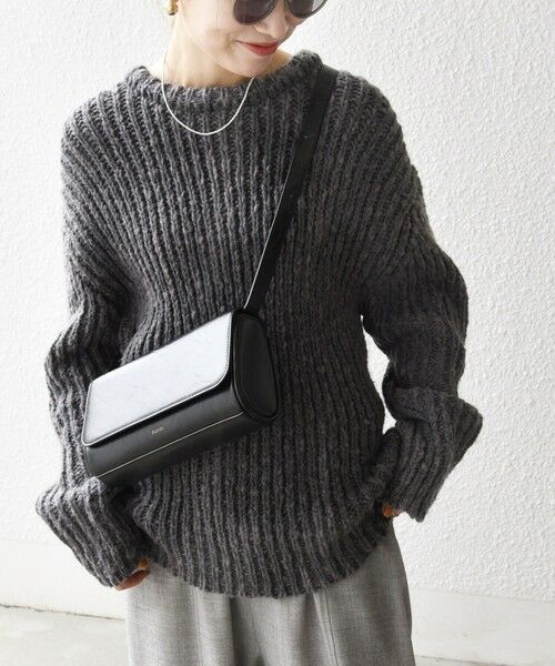 SHIPS / シップス ニット・セーター | SHIPS any:〈手洗い可能〉ロービング ルーズ ニット プルオーバー | 詳細11