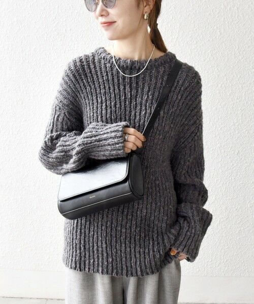 SHIPS / シップス ニット・セーター | SHIPS any:〈手洗い可能〉ロービング ルーズ ニット プルオーバー | 詳細3