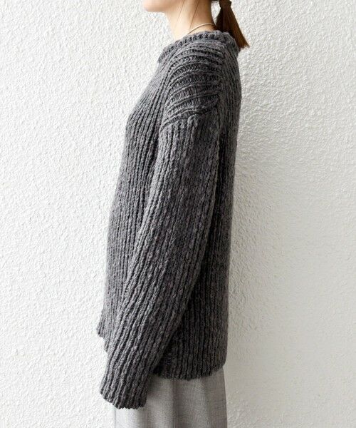 SHIPS / シップス ニット・セーター | SHIPS any:〈手洗い可能〉ロービング ルーズ ニット プルオーバー | 詳細15