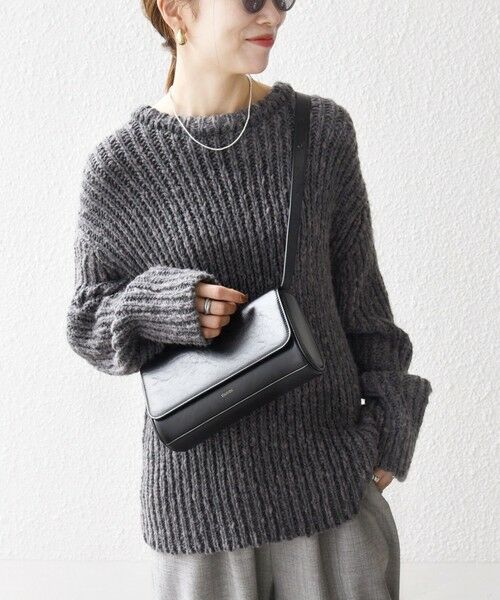 SHIPS / シップス ニット・セーター | SHIPS any:〈手洗い可能〉ロービング ルーズ ニット プルオーバー | 詳細5