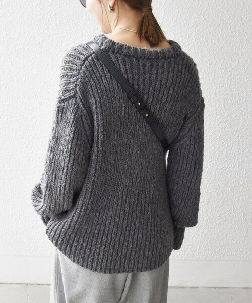 SHIPS / シップス ニット・セーター | SHIPS any:〈手洗い可能〉ロービング ルーズ ニット プルオーバー | 詳細8