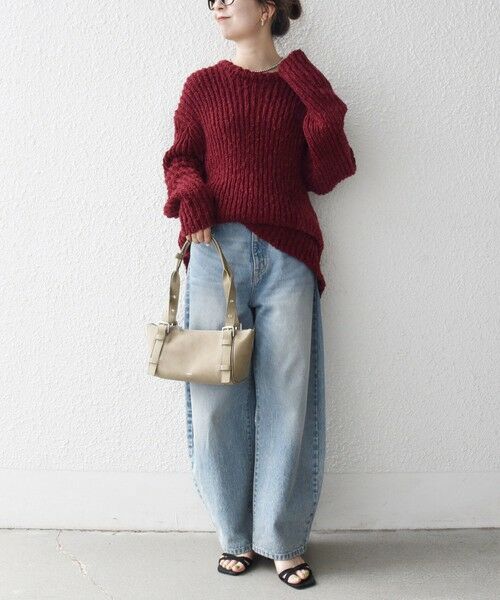 SHIPS / シップス ニット・セーター | SHIPS any:〈手洗い可能〉ロービング ルーズ ニット プルオーバー | 詳細18