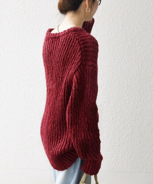 SHIPS / シップス ニット・セーター | SHIPS any:〈手洗い可能〉ロービング ルーズ ニット プルオーバー | 詳細24