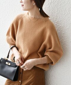 SHIPS / シップス ニット・セーター | 《一部追加予約》SHIPS any:〈手洗い可能〉AQUA カシミヤ ミックス ハイネック ニット