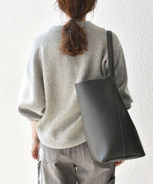 SHIPS / シップス ニット・セーター | 《一部追加予約》SHIPS any:〈手洗い可能〉AQUA カシミヤ ミックス ハイネック ニット | 詳細5